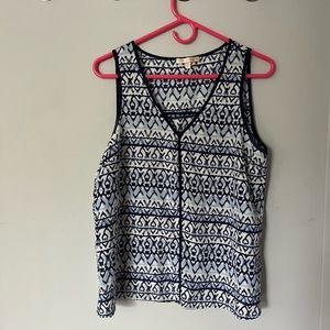 Skies are Blue Top, Size M